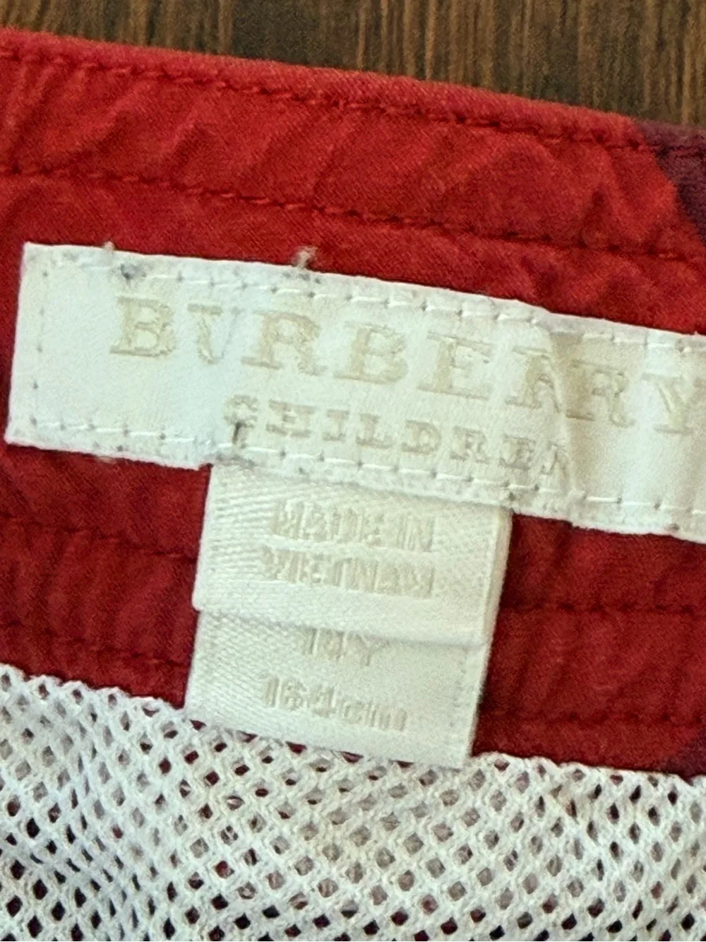 Burberry Swim Trunks boys Classic Plaid built-in briefs